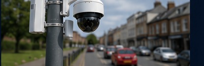 Town centre CCTV camera